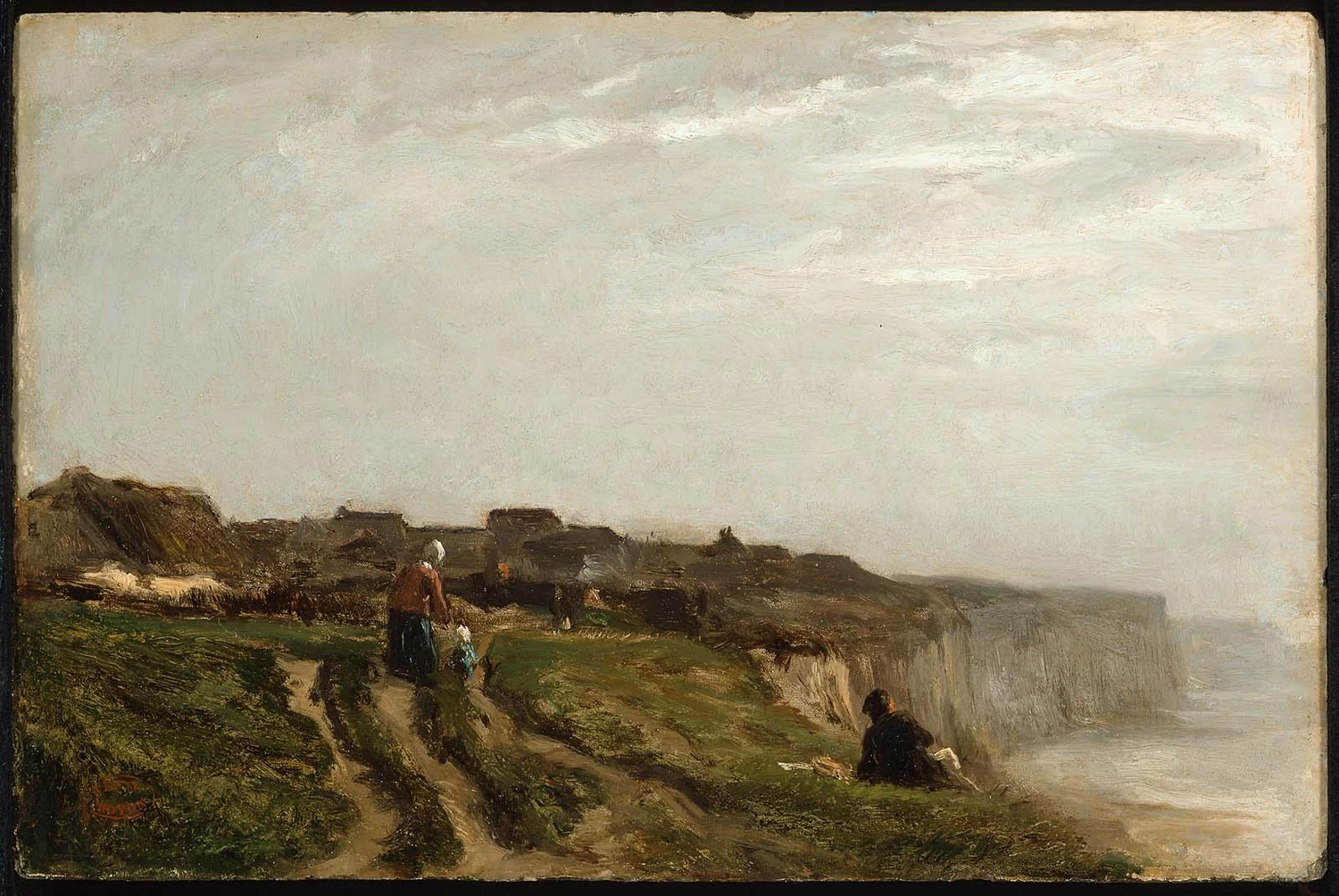 Sulla scogliera - Museum of Fine Arts Boston